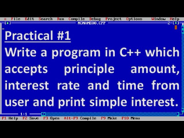 Write a program in C++ that read principle amount, interest rate and time and print total interest.
