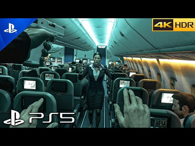 (PS5) PASSENGER - BOMB THE RUSSIAN FLIGHT | ULTRA Realistic Gameplay [4K 60FPS HDR] Call of Duty