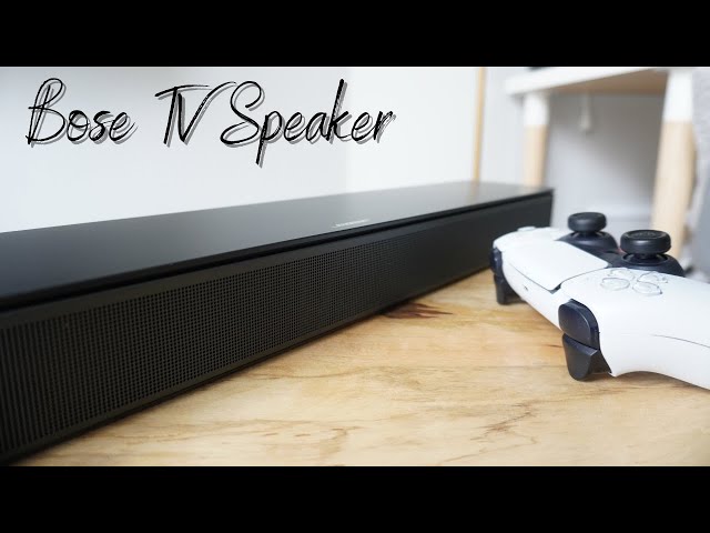 Why You SHOULD Get The Bose TV Speaker Soundbar in 2021 - Unboxing and Review