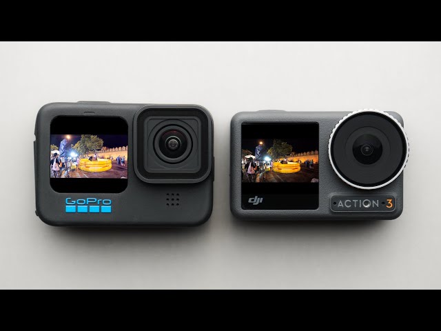 DJI Osmo Action 3 Outperforms GoPro HERO11 in LOW LIGHT?