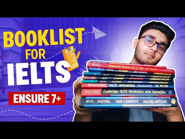 Booklist for IELTS to get 7+
