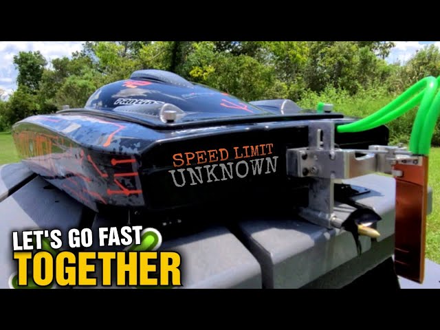 The Quest For 70mph Sonicwake V2, Blackjack 42 - Fast Electric RC Boat Setup