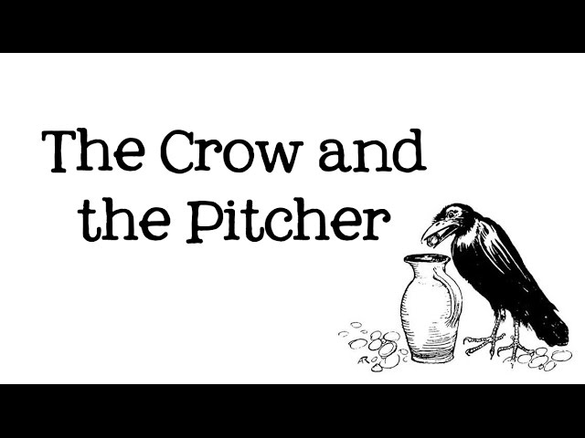 The Crow and the Pitcher: Aesop's Fables for Kids - FreeSchool