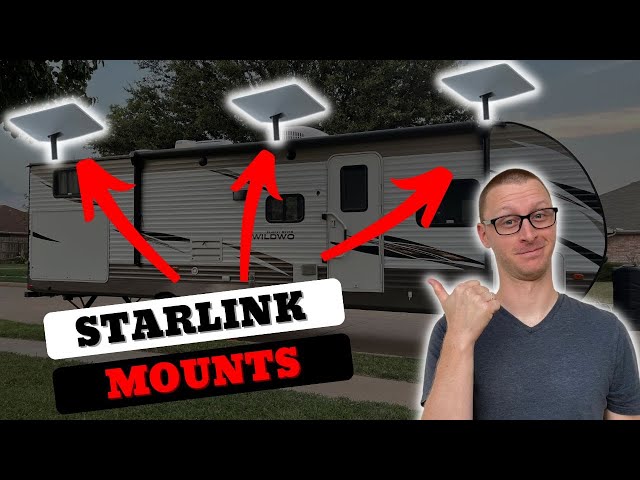 Easiest Starlink Mounting for Your RV [3 No-Drill, No-Ladder Options]