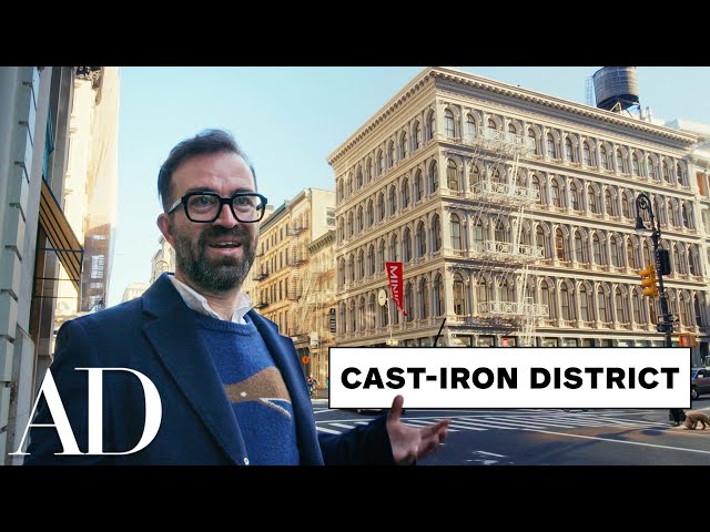 How SoHo NYC Became The Cast Iron District | Walking Tour | Architectural Digest