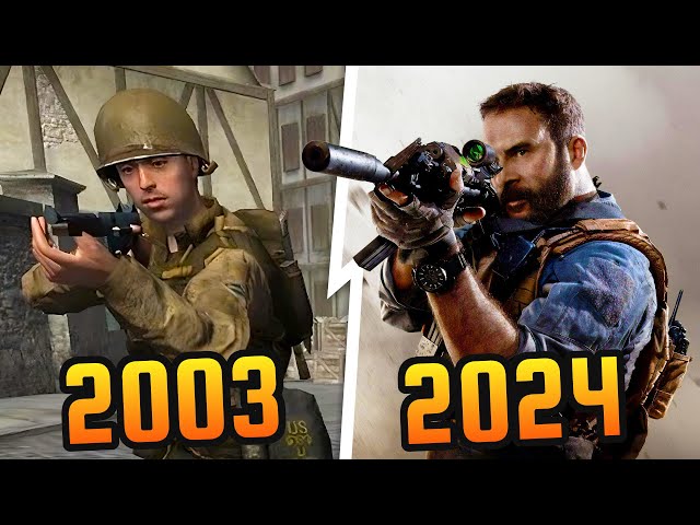 Evolution of Call of Duty [2003-2024]