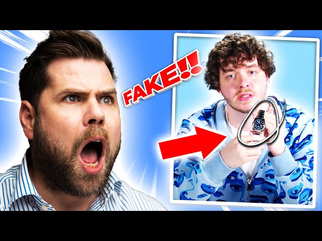 Watch Expert Reacts to Rappers' DISGUSTING FAKE Watches (Jack Harlow, Dave, Roddy Ricch...)