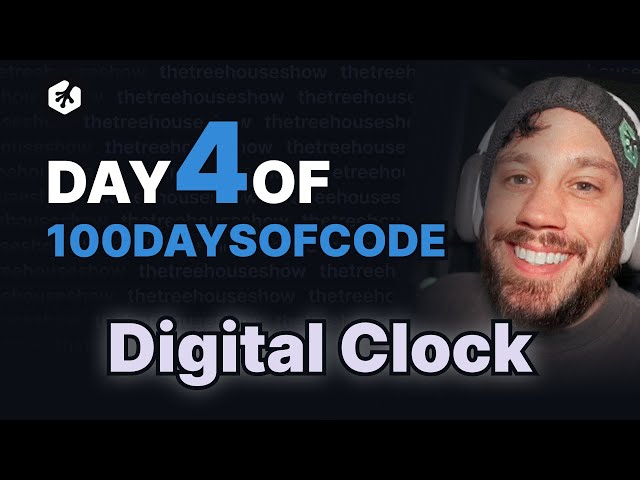 Day 4: Page Digital Clock