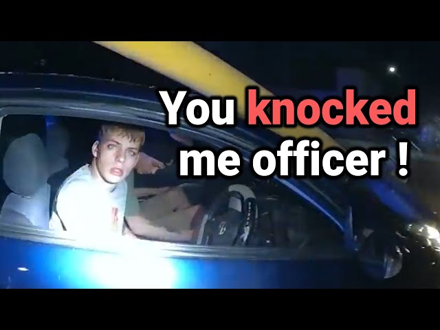 When an Impaired Teen Crashes into Police Car