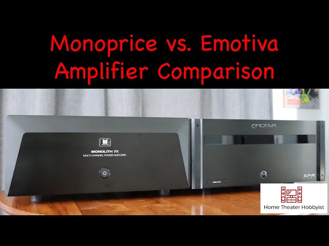 Emotiva XPA Gen 3 vs Monoprice Monolith | Battle of the External Amplifiers