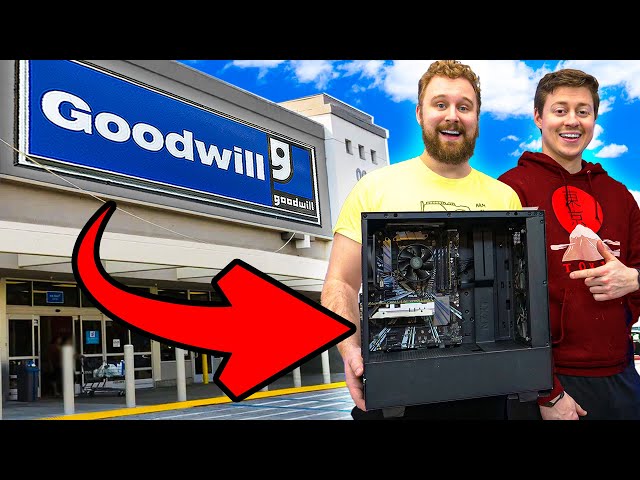 We Bought a $200 Gaming PC From Goodwill....