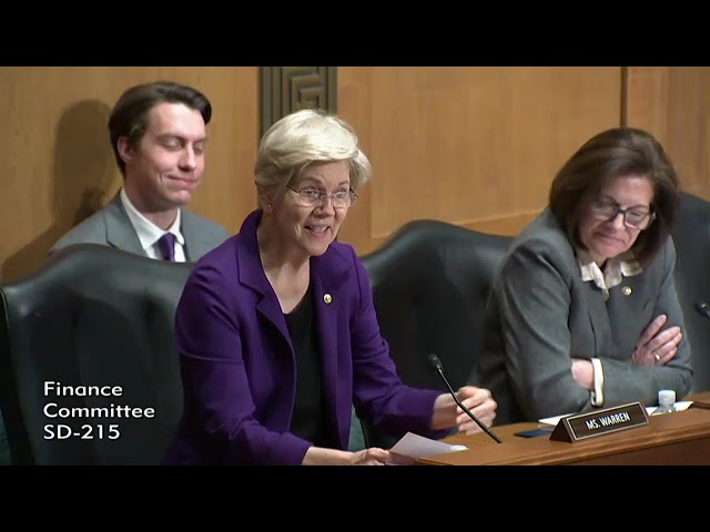 At Hearing, Warren and Secretary Yellen Highlight Great Taxpayer Reviews of Direct File Pilot
