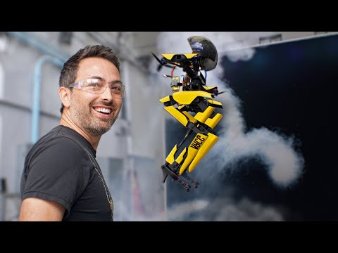 This Robot Walks, Flies, Skateboards, Slacklines