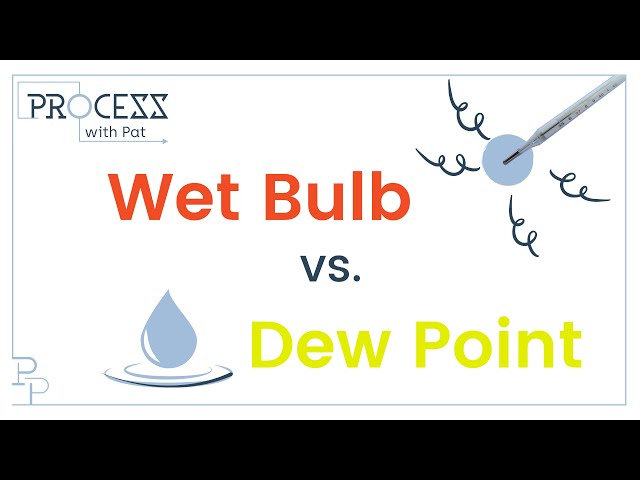 Wet Bulb vs Dew Point Temperature
