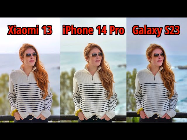 Xiaomi 13 VS Galaxy S23 VS iPhone 14 Pro Camera Comparison