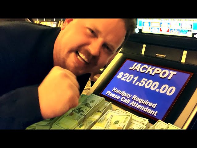 €200,000+ BIGGEST JACKPOT OF ALL TIME (VIDEO POKER)