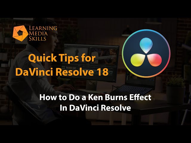 How to Do a Ken Burns Effect in DaVinci Resolve, Using the Dynamic Zoom Tool.