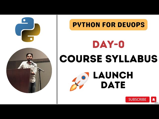 Day-0 | Python for DevOps Course Syllabus | Learn Python from Basics | #abhishekveeramalla #python