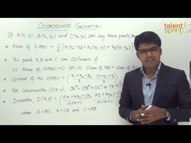 Coordinate Geometry | Model 4- Various Formulae | Quantitative Aptitude | TalentSprint Aptitude Prep