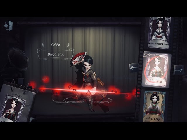 Identity V | Geisha Gameplay “Blood Fan” | I won’t kill the cutest survivor ever