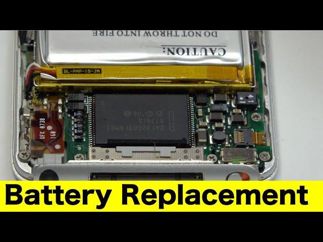iPod Nano 3 rd Battery Replacement in 5 minutes