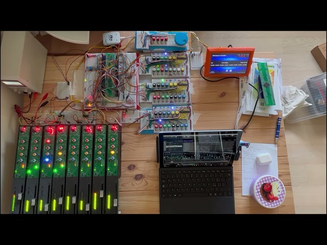 DIY MIDI Remote Control STM32 Custom board