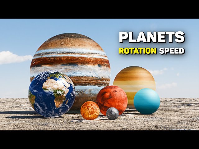 The Rotational Speed of the Planets in the Solar System