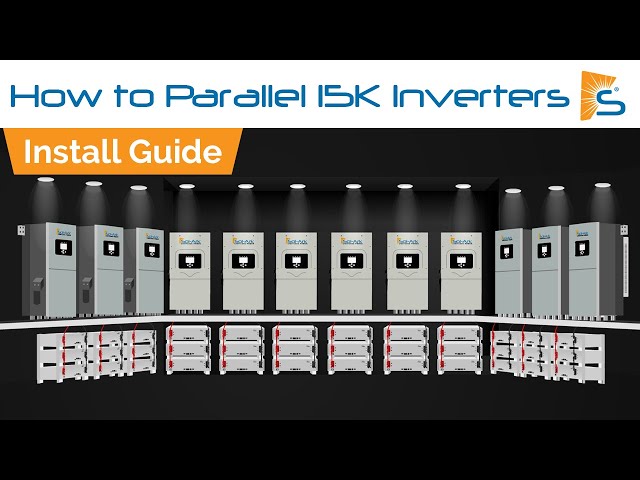 How to Parallel 15K Inverters || Sol-Ark Quick Start Guide (Re-Upload)