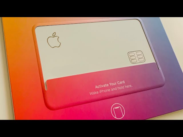 Apple Card opening and sound of titanium