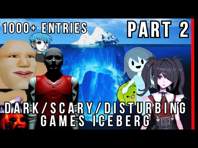 The BIGGEST Dark/Scary/Disturbing Games Iceberg (Part 2)