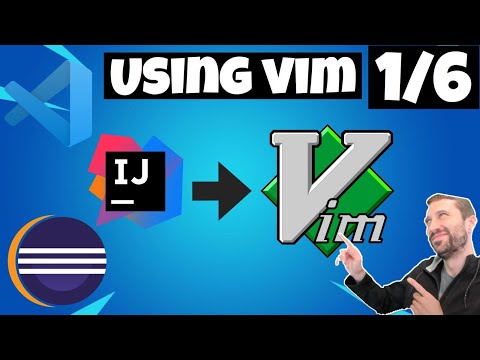 Vim As Your Editor (1/6): The Basic Vim Movements