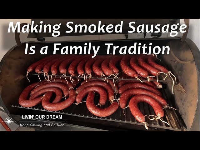 Homemade Smoked Sausage - A Texas Family Tradition