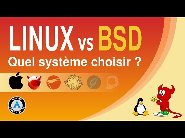 Linux vs BSD : pourquoi choisir un système BSD ?