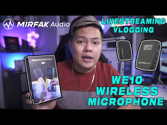 MIRFAK Audio WE10 - Wireless Microphones | Unboxing