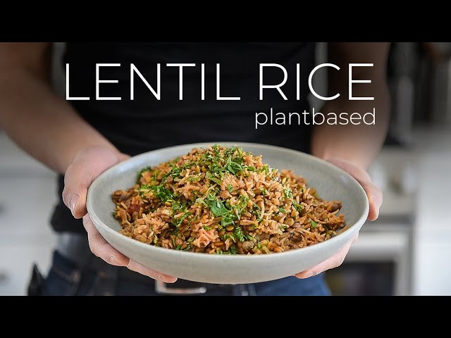 This one pot Lentil Rice Recipe will PAN OUT AMAZING