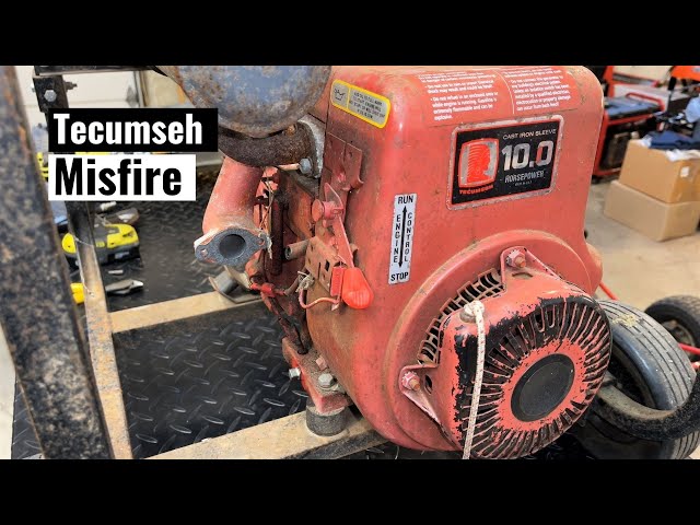 Tecumseh Trouble - Engine Misfire and Melted Tank