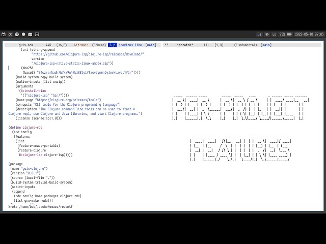 rde: Per-project features.