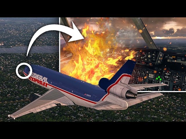 Fire On Board | Emergency Landing | Federal Express Flight 1406