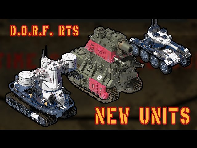 D.O.R.F. RTS  game - New Units!