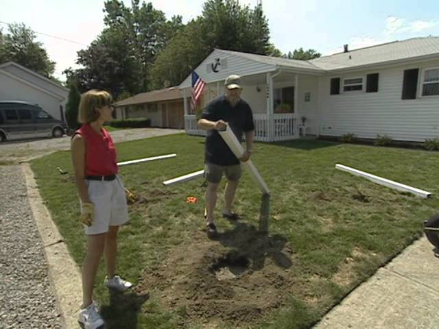 How to Put up a Plastic Picket Fence
