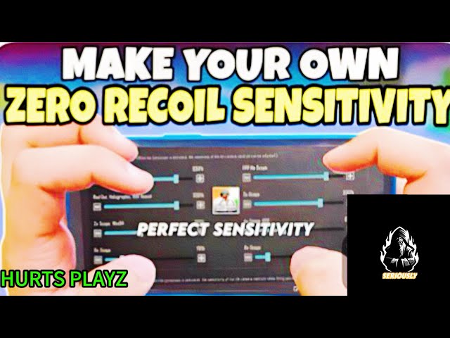 How to Make Your own Sensitivity |Best Zero recoil Sensitivity for BGMI IPhone @JONATHANGAMINGYT