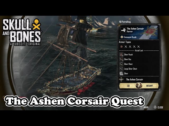 Skull & Bones The Ashen Corsair Quest Guide