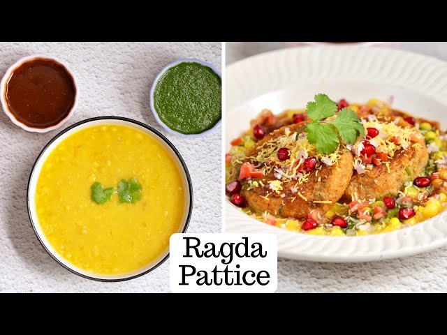 मुम्बई स्पेशल रगड़ा पेटिस | Chole Tikki  | Ragda Pattice | Street-Style Chaat | Kunal Kapur Recipes