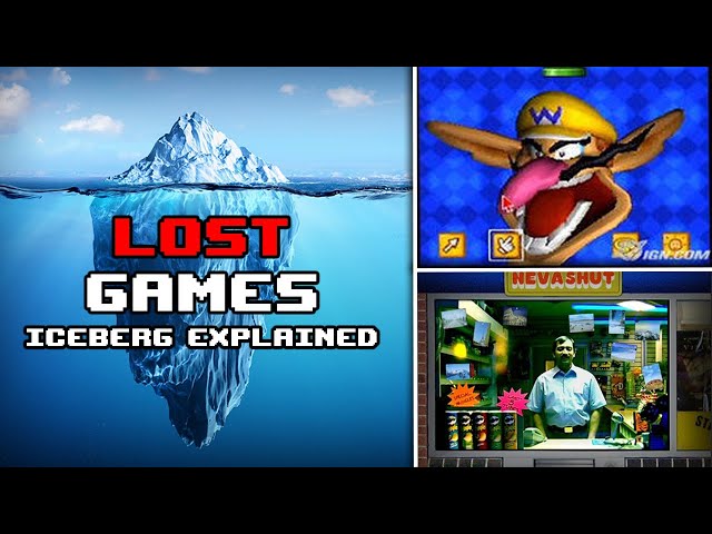 The Lost Video Games Iceberg Explained