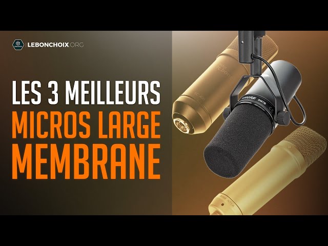 🔴 TOP 3 : MEILLEUR MICRO LARGE MEMBRANE 2023❓( COMPARATIF & TEST )