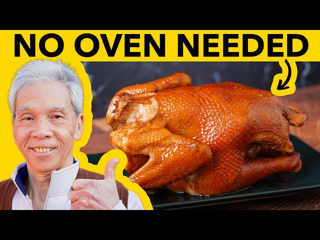 🐓  How my dad cooks the JUICIEST Whole Chicken (豉油雞)
