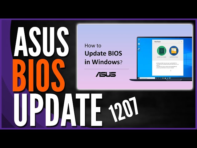 Update Asus to UEFI BIOS Support & AGESA 1207