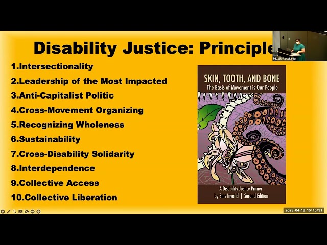 A Conversation with Dr  Sami Schalk Black Disability Politics