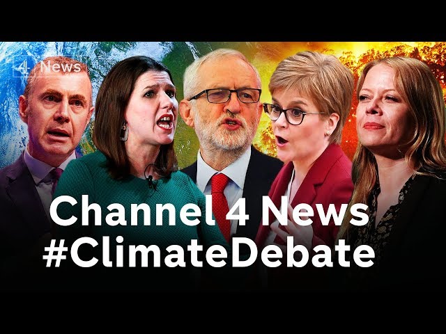 The Channel 4 News #ClimateDebate - world's first party leaders' debate on the climate