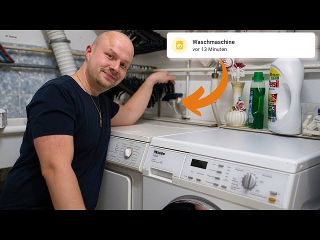 Waschmaschine smart machen mit Home Assistant für unter 10 Euro 💶
